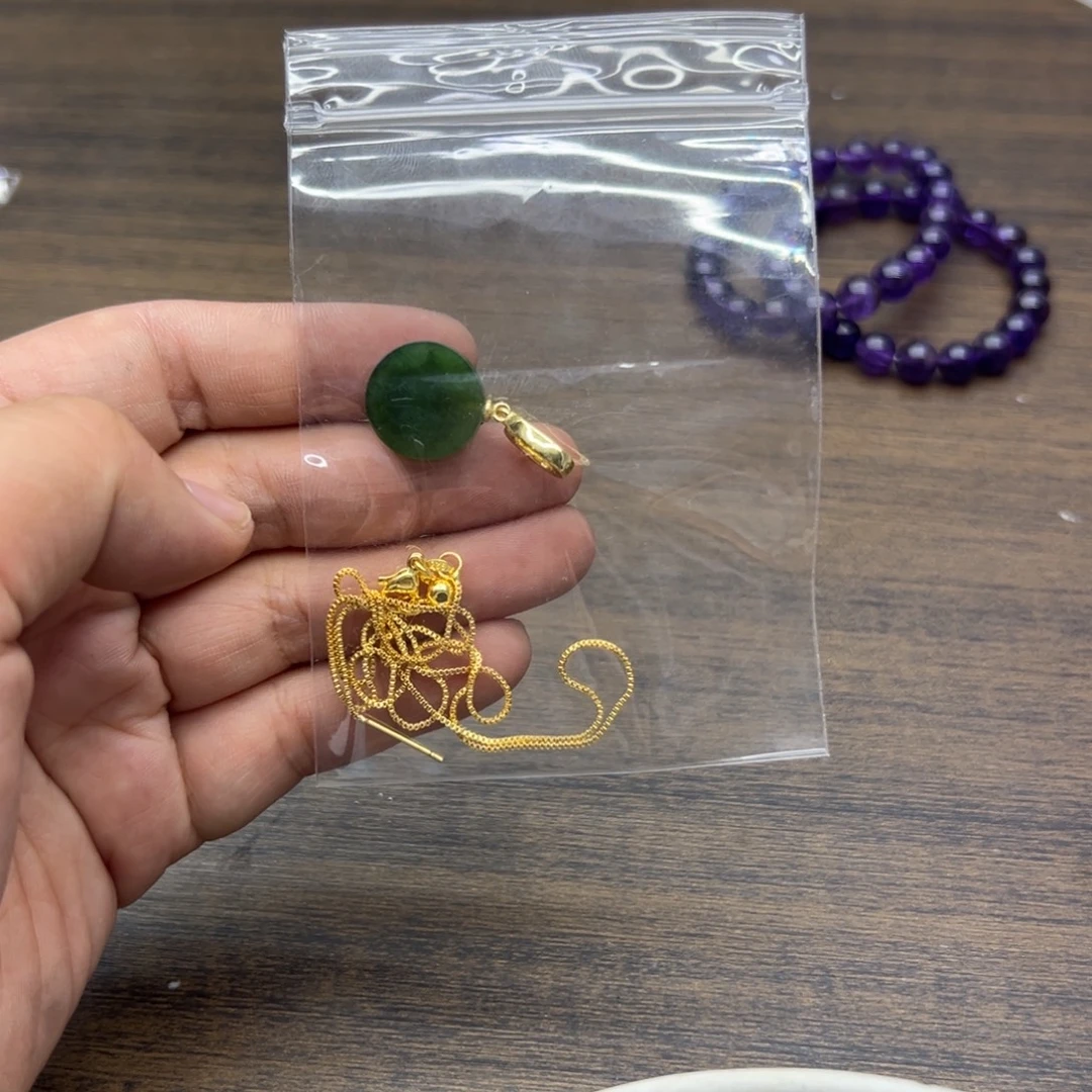 美***荐颈饰未镶嵌和田玉495