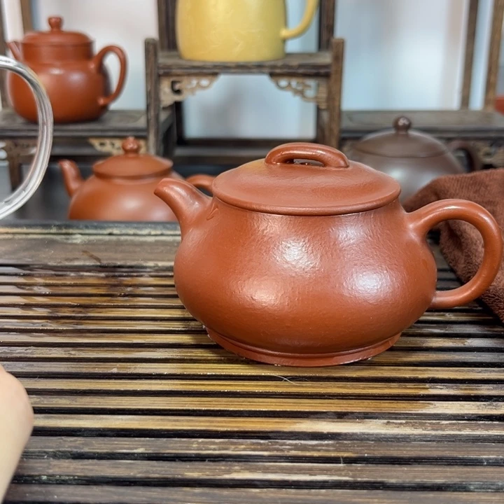 茶壶紫砂原矿紫砂手工制作