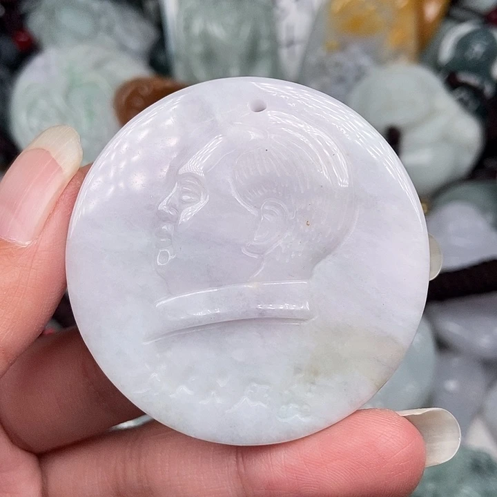 颈饰未镶嵌翡翠用****5翡翠