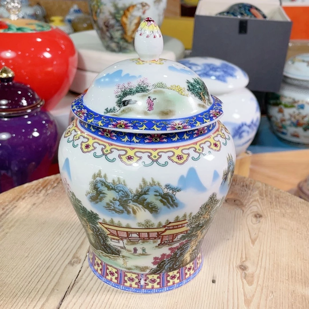 【闪购商品】罐陶瓷茶叶罐密封罐