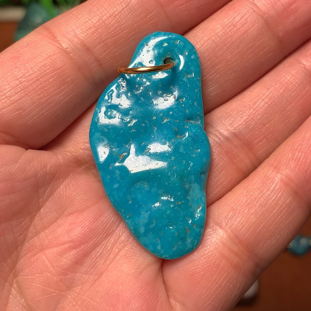 你***好绿松石未镶嵌珠宝奇石