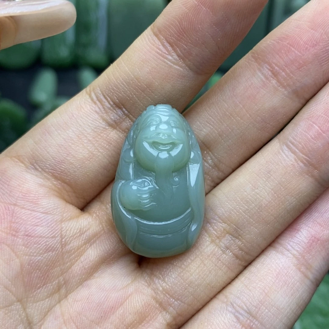 和田玉（碧玉）未镶嵌挂件