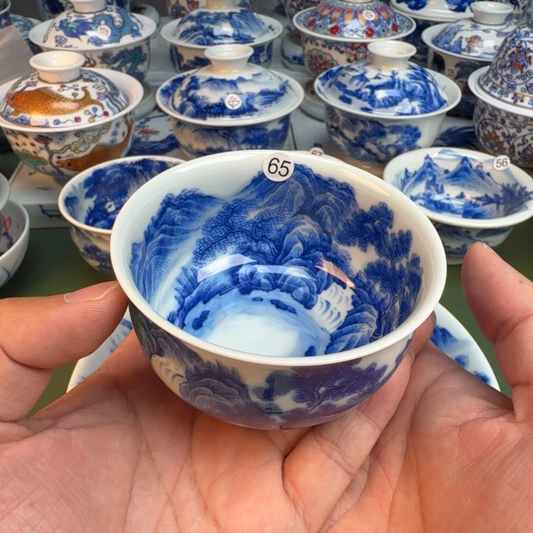 纯手工纯手绘茶具65
