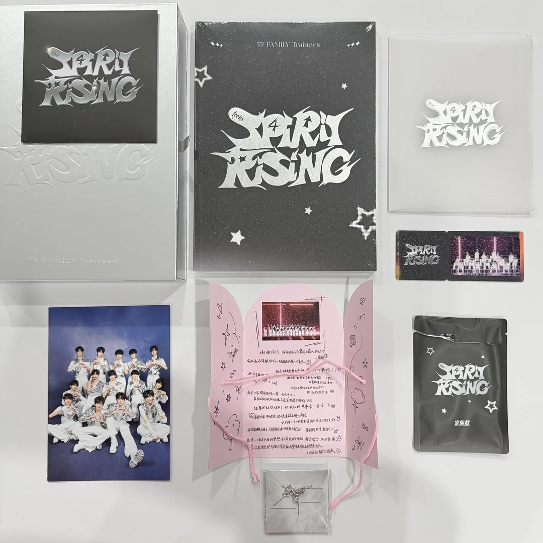 （直拍）肆意明信片家族款无卡全套(明信片仅团一张，项链都在)