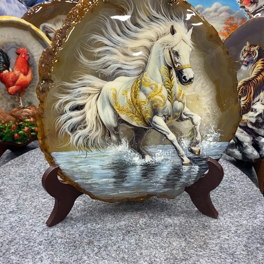 桃***风艺术摆件设计制作