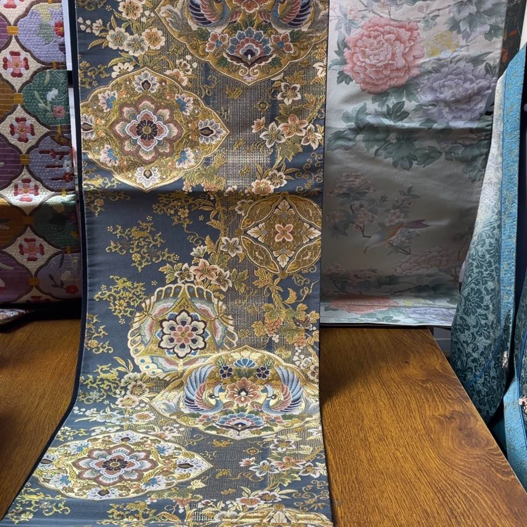 织绣特别细密宝相花全新