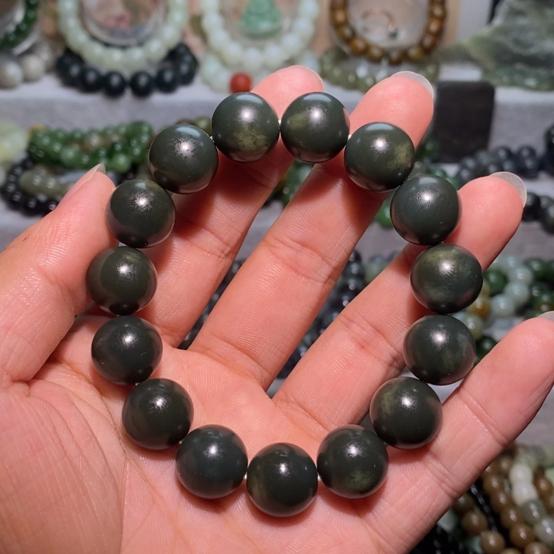 天***莲和田玉未镶嵌手链