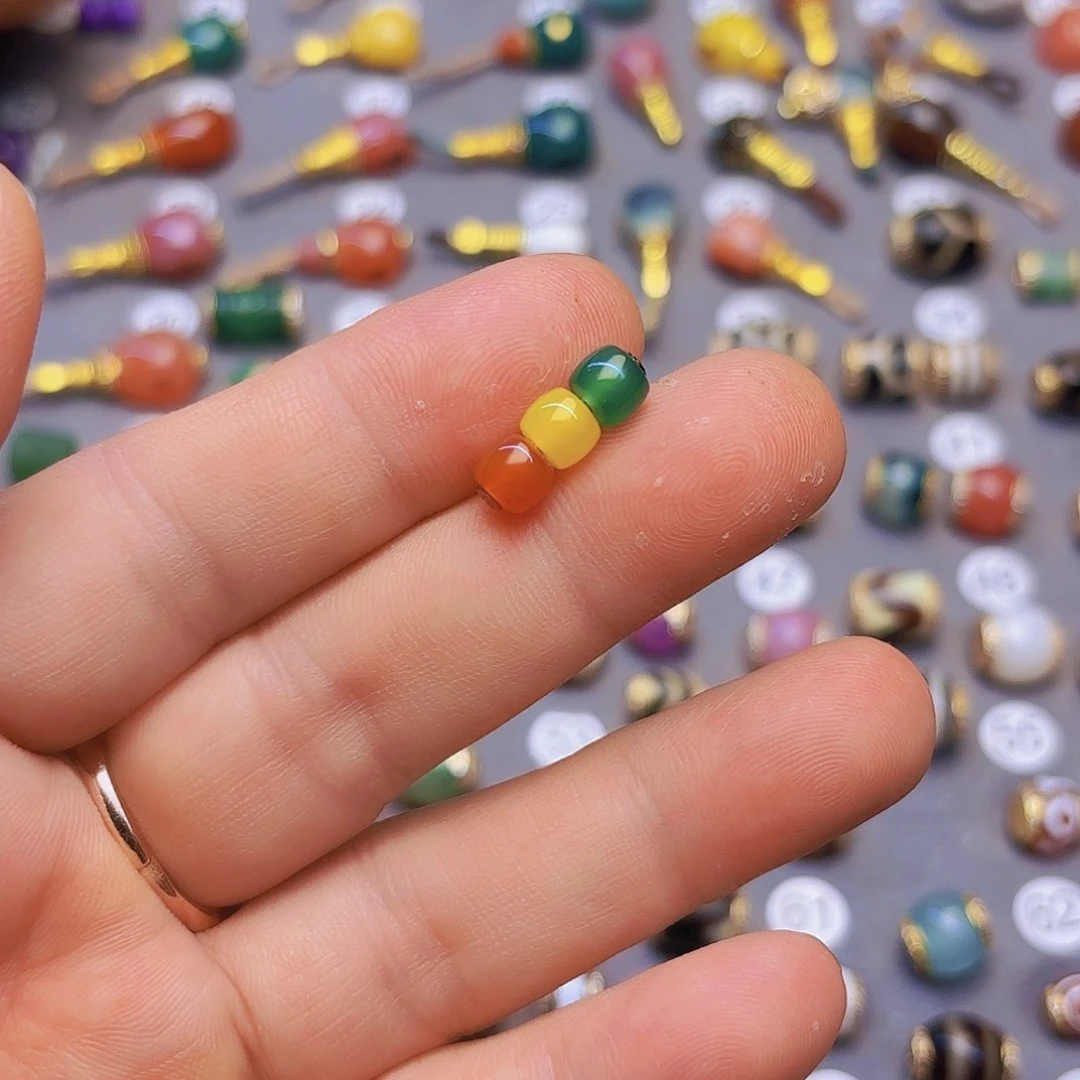 玛瑙/玉髓隔珠未镶嵌