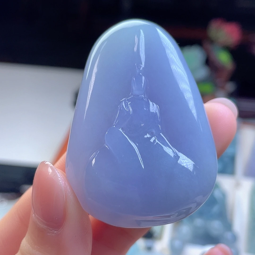 S***g翡翠未镶嵌颈饰天然翡翠