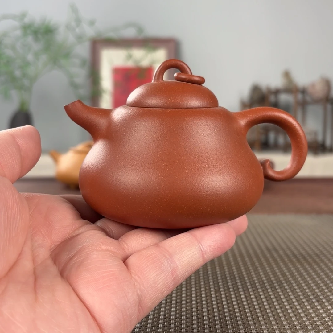 紫砂茶壶黄龙山原矿紫砂壶230