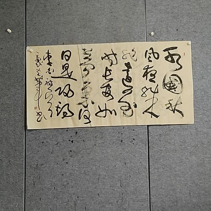 书法宋秉民。四尺整张。长安如梦里