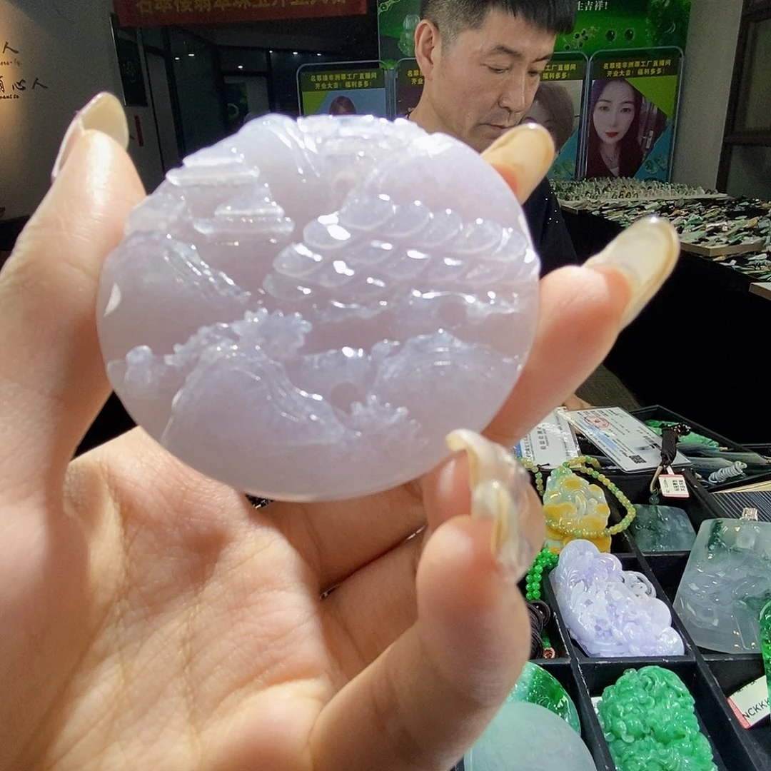颈饰未镶嵌翡翠翡翠
