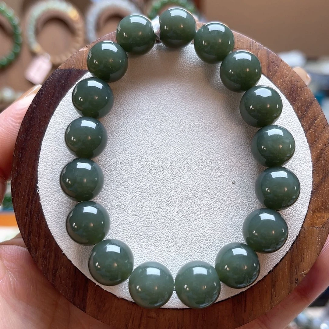 和田玉未镶嵌手串A36多样性发一