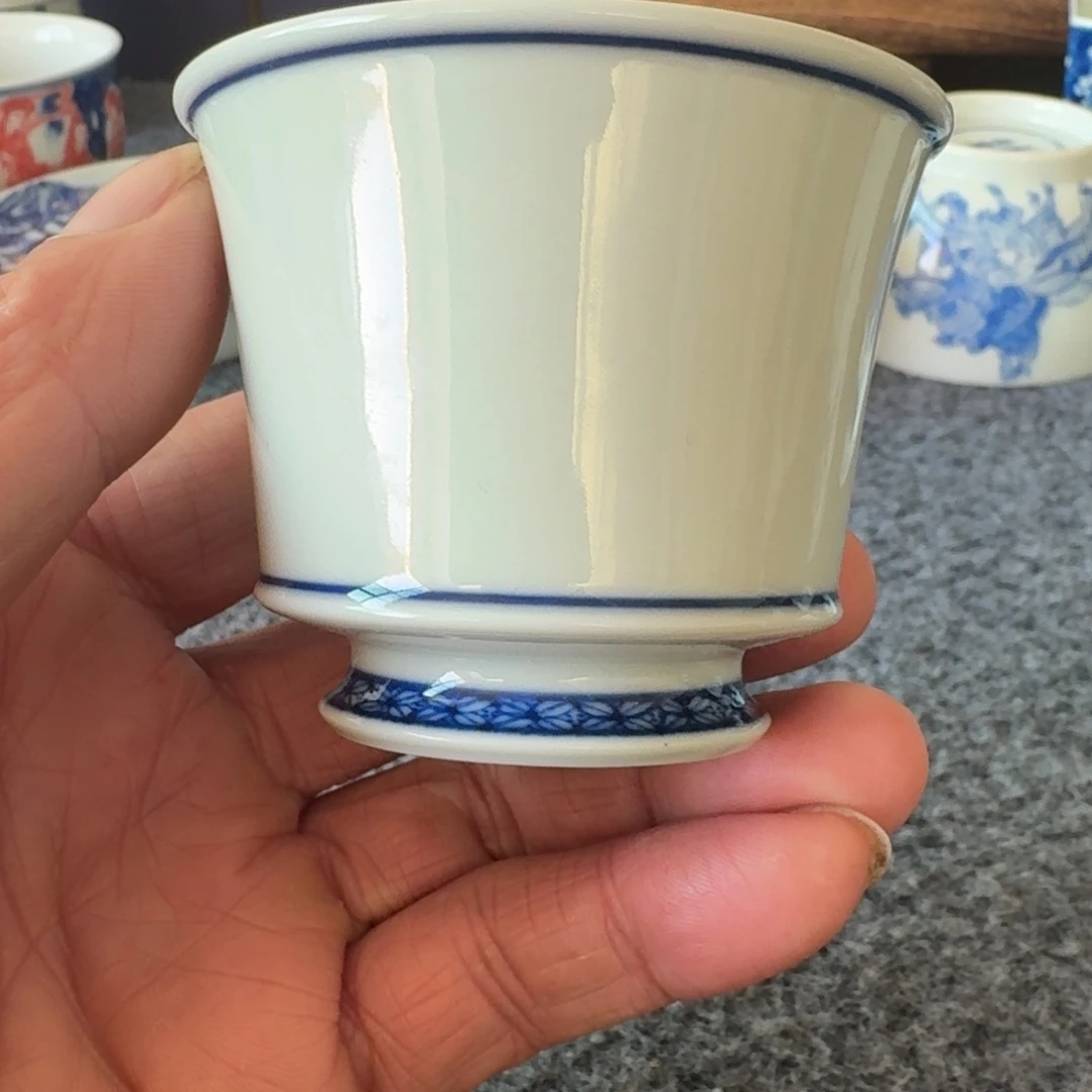 现代景德镇陶瓷手绘茶具