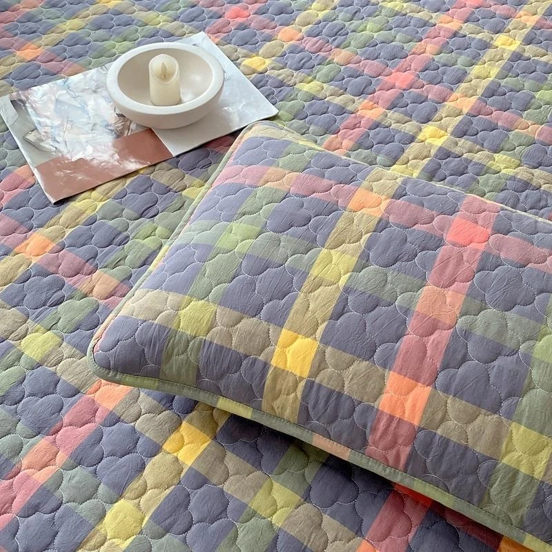 夹棉床笠加厚保护套防尘床罩家用亲肤磨毛防滑透气罩床垫套四季款