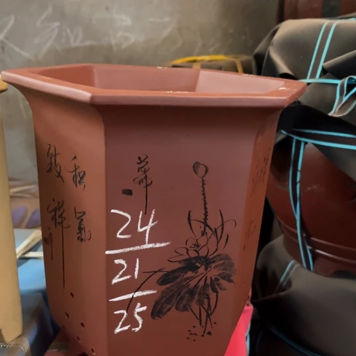 紫砂花盆宜兴紫砂