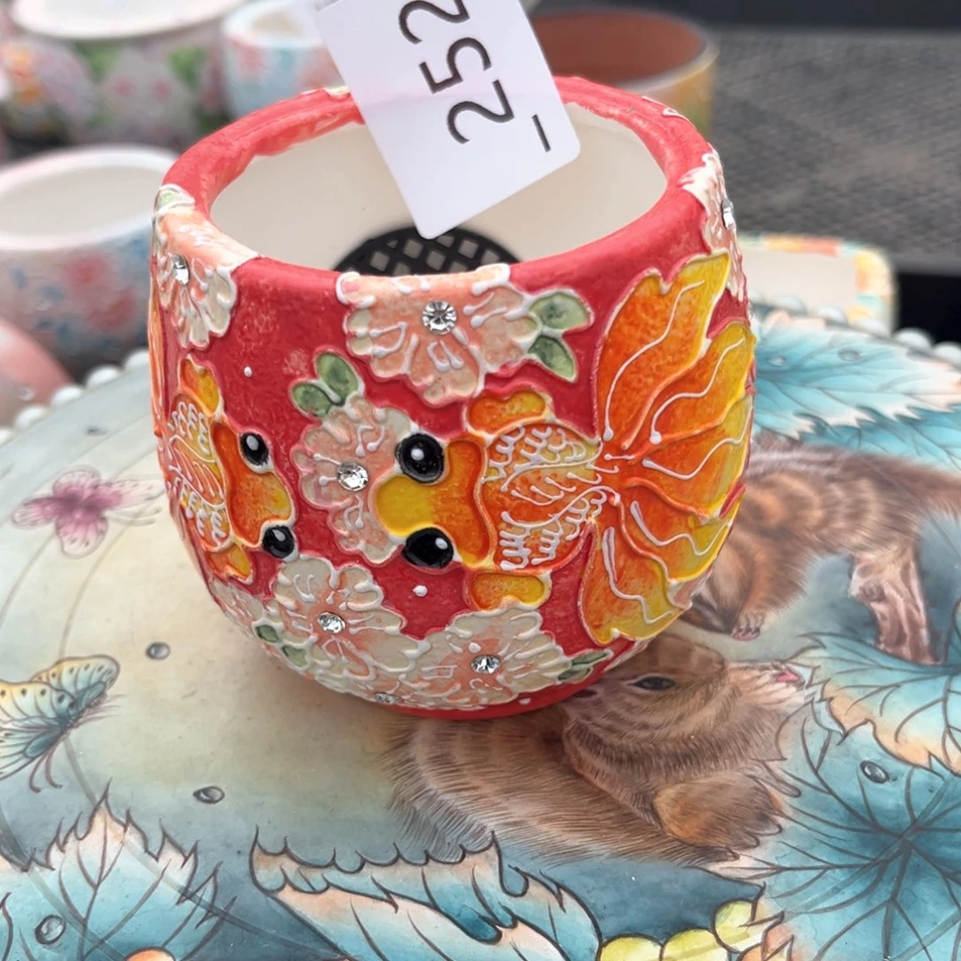 红陶٩****252花盆1个