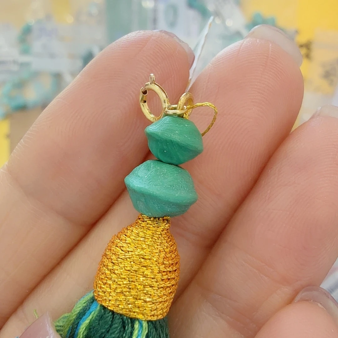 绿松石18K金镶嵌珠宝奇石