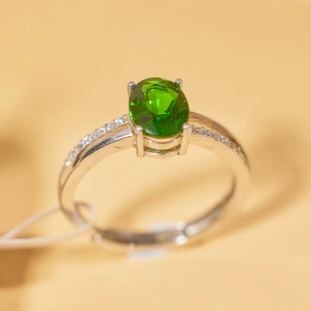 【歪歪】透辉石蛋面戒指（多样性发一）XB-N4324