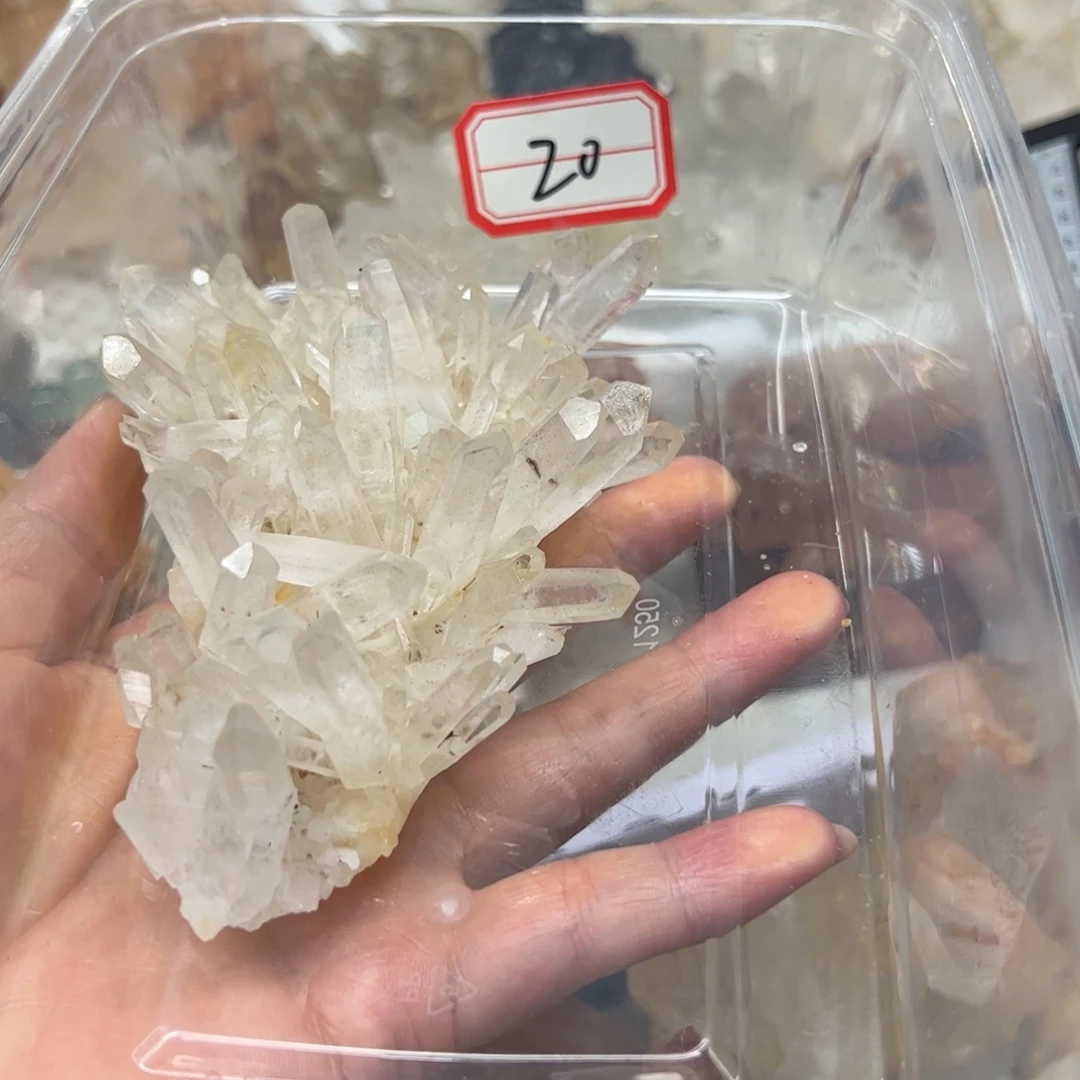 透***明未镶嵌珠宝半成品水晶