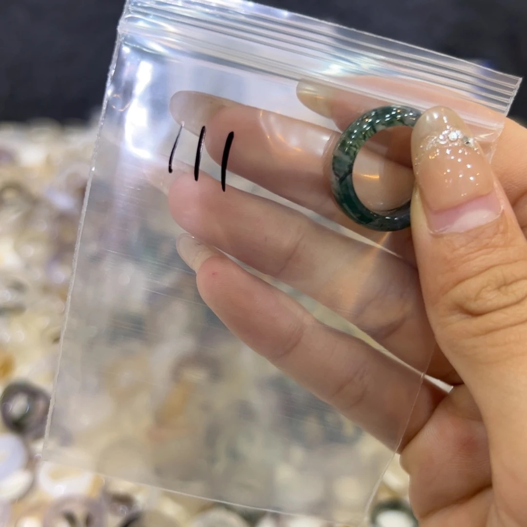 玛瑙/玉髓戒指合金111港12