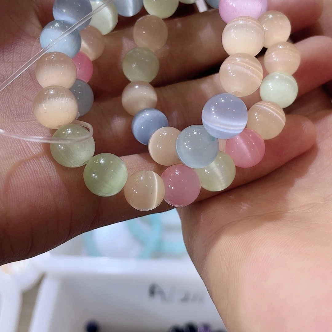 琉璃非金属彩色卡10猫眼一条