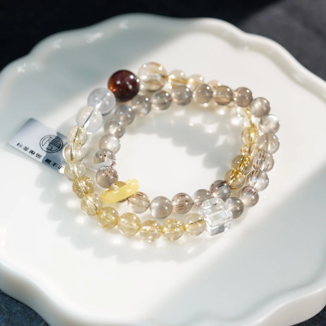 左边婷姐丨水晶手串（C584)