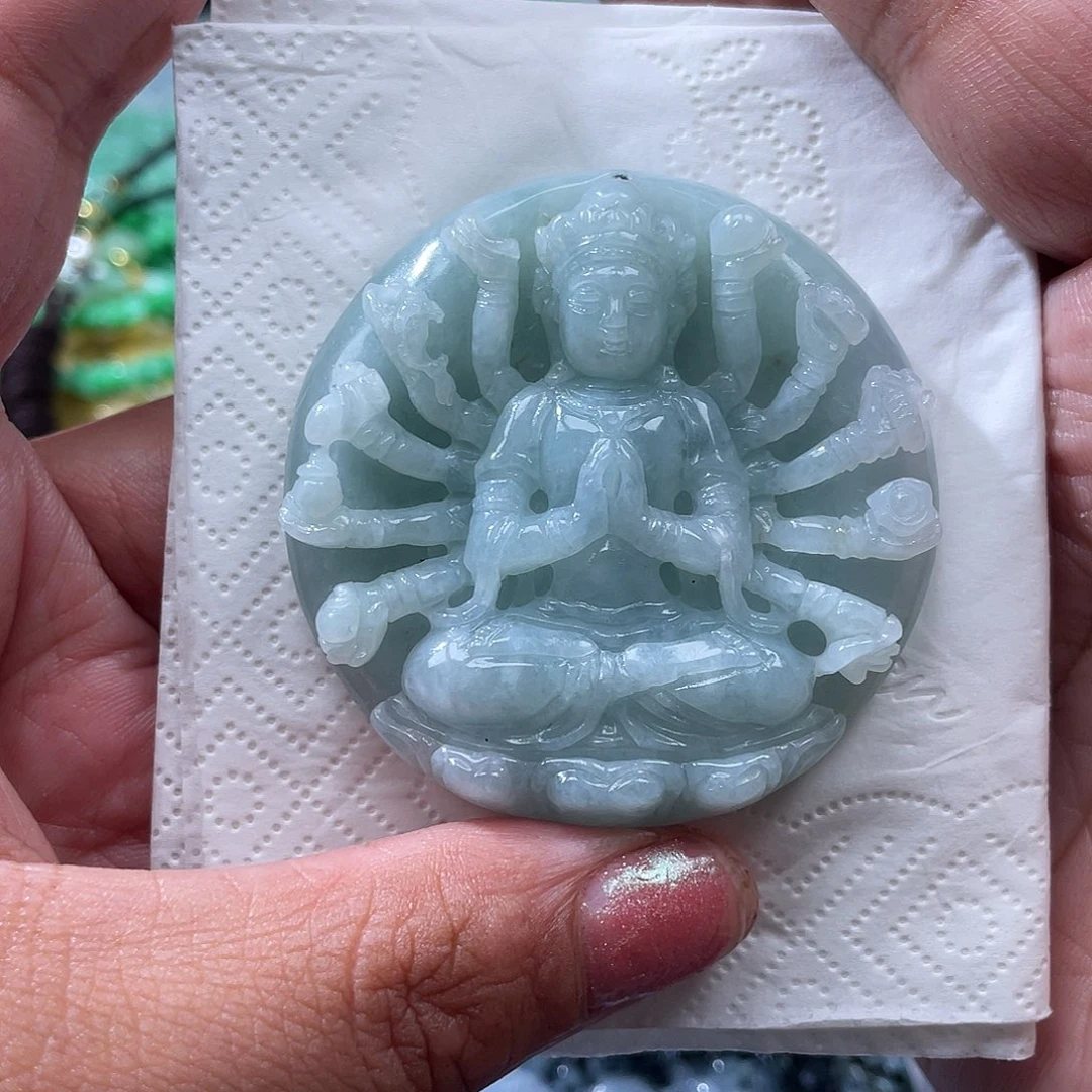 颈饰未镶嵌翡翠@***轻翡玉缘翡翠