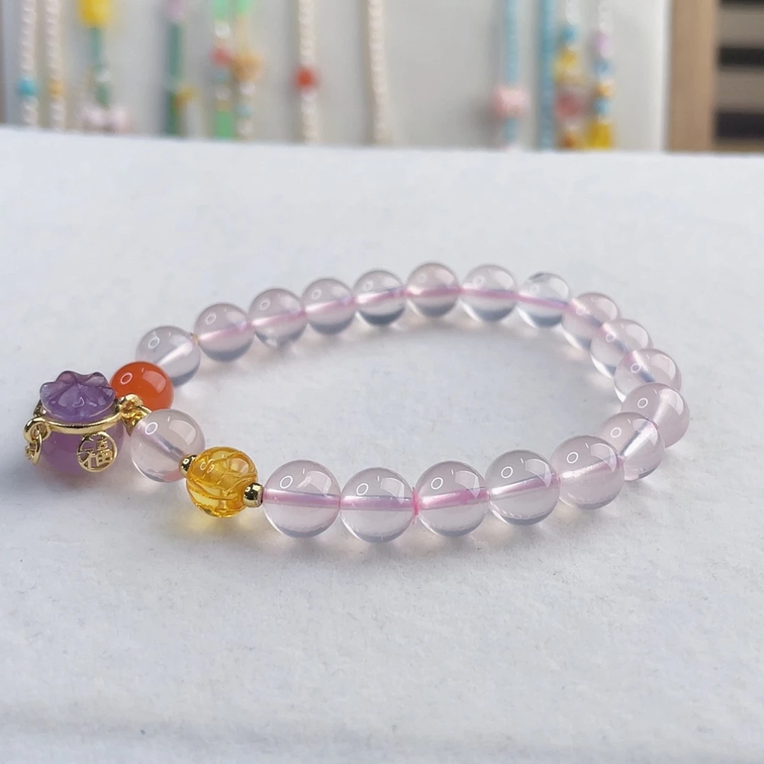 琥珀未镶嵌裸石琥珀手串