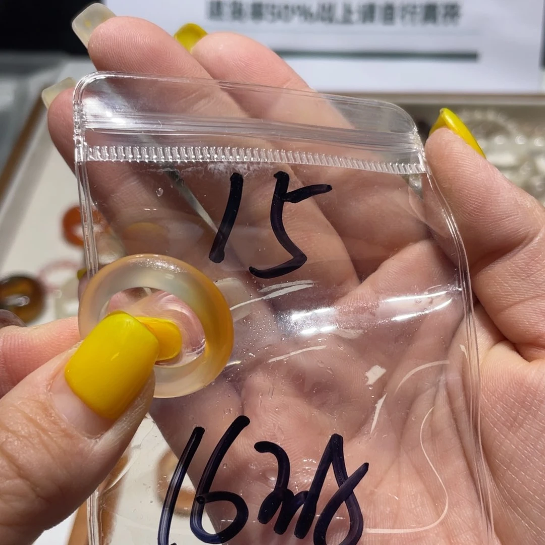 玛瑙/玉髓戒指未镶嵌