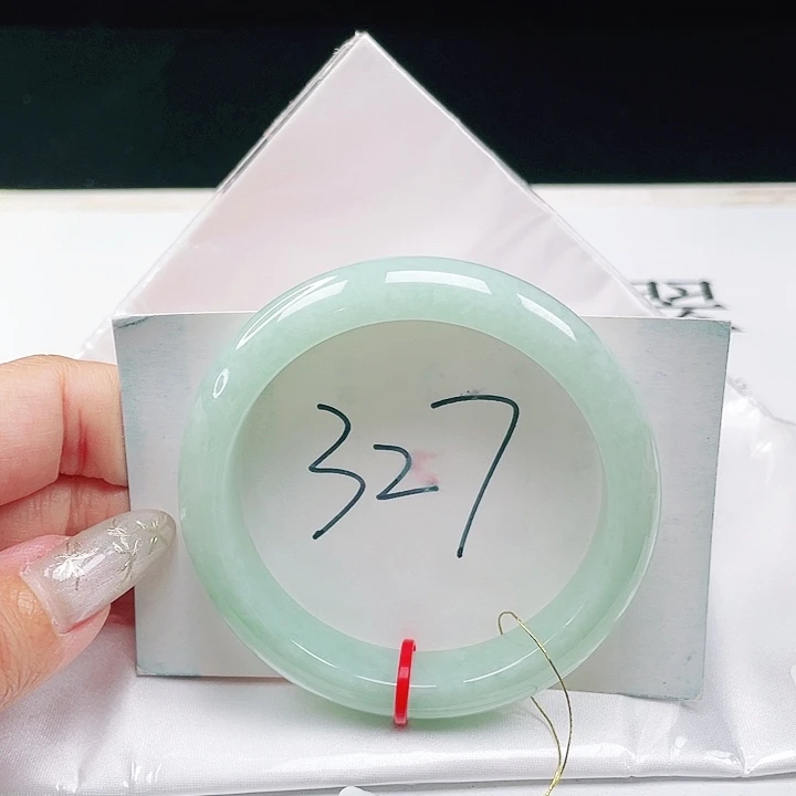翡翠未镶嵌手镯缅甸翡翠54+