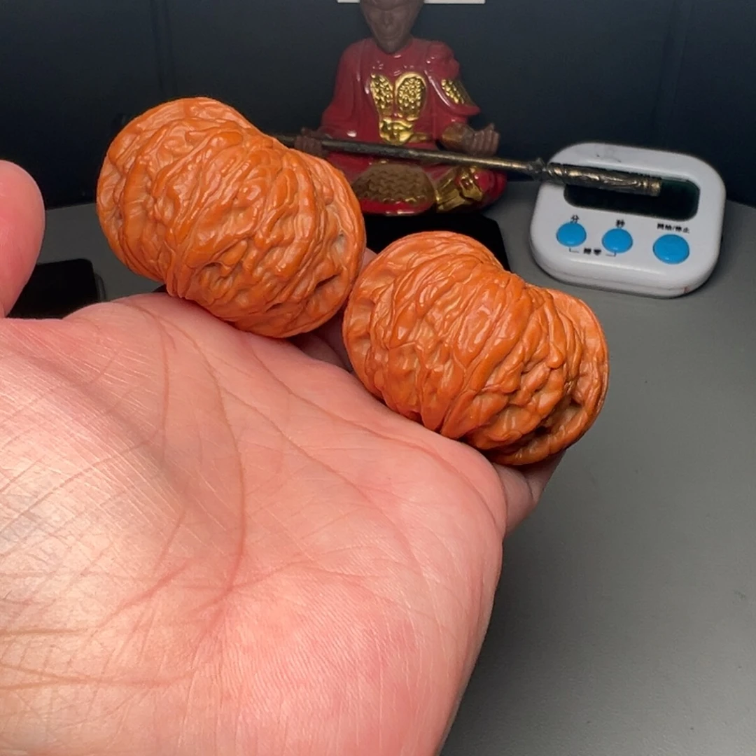 把件核桃磨盘头货天花板