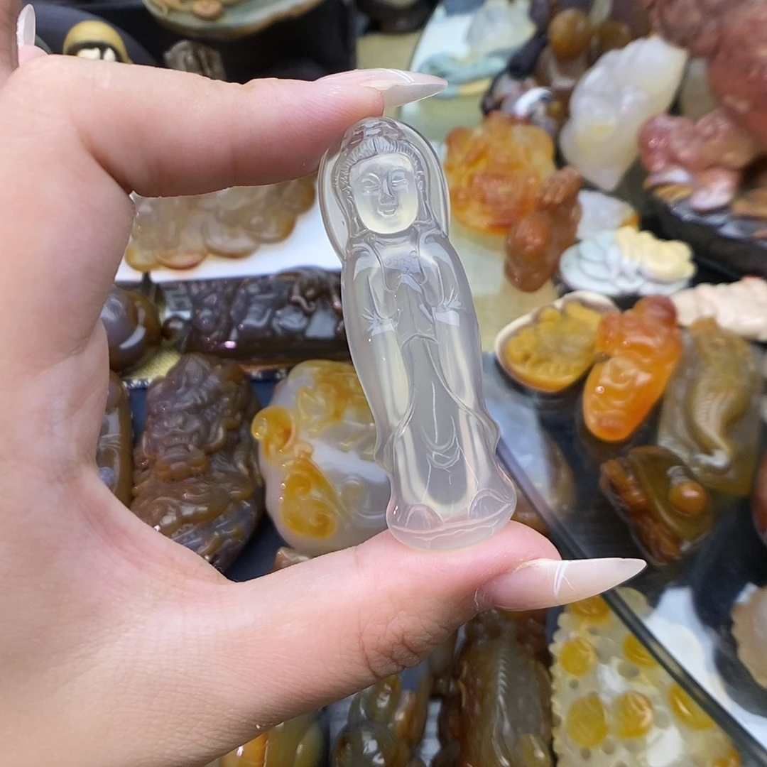 玛瑙/玉髓未镶嵌颈饰