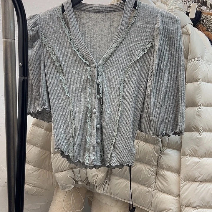 今天新款 灰色短袖T