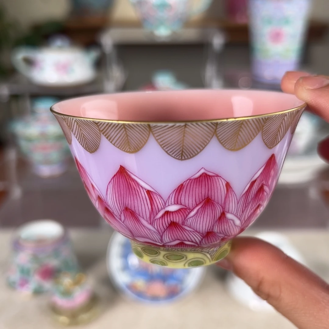 纯手工手绘 高端茶器