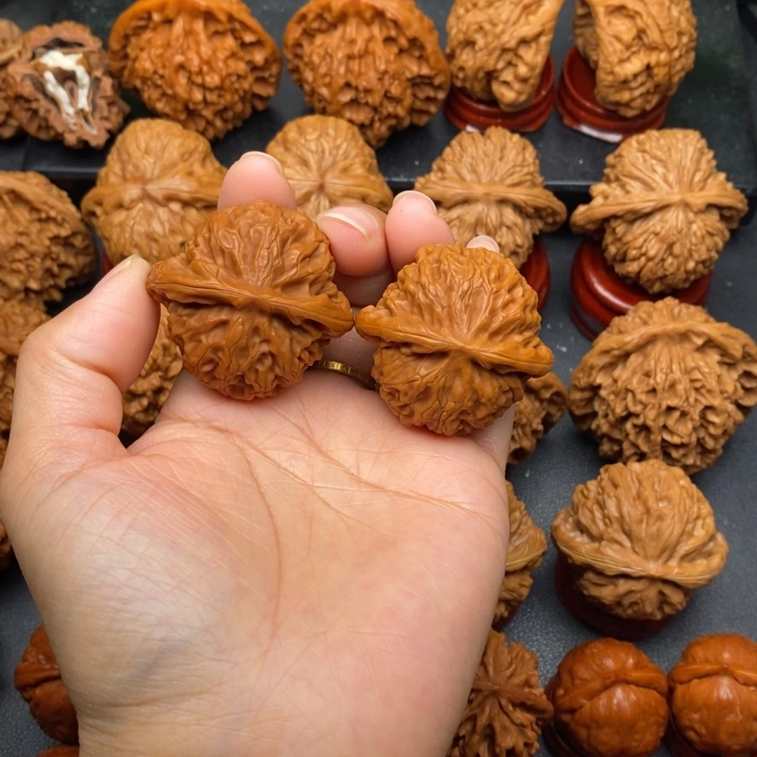 文玩核桃把件39宫灯