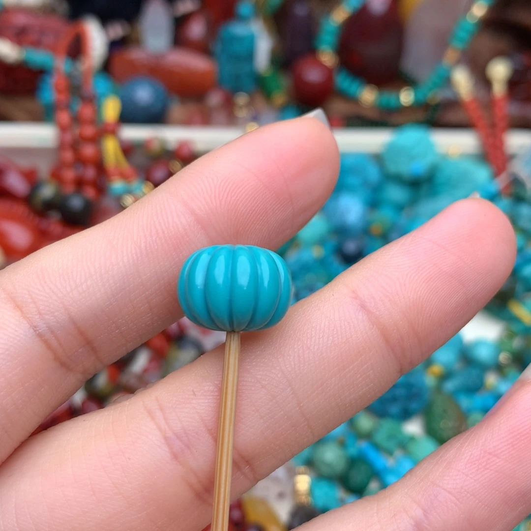 未镶嵌绿松石珠宝奇石@****?