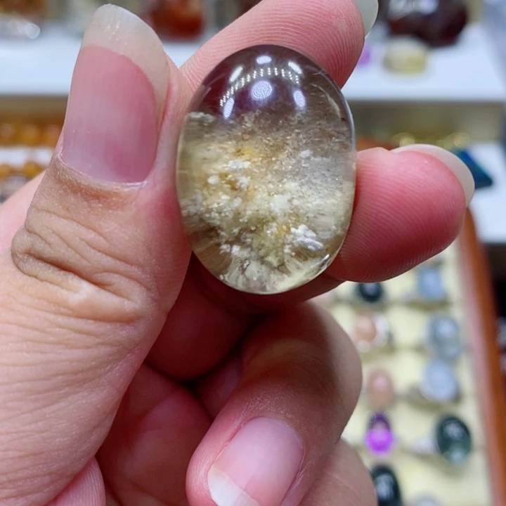 水晶戒指未镶嵌水晶