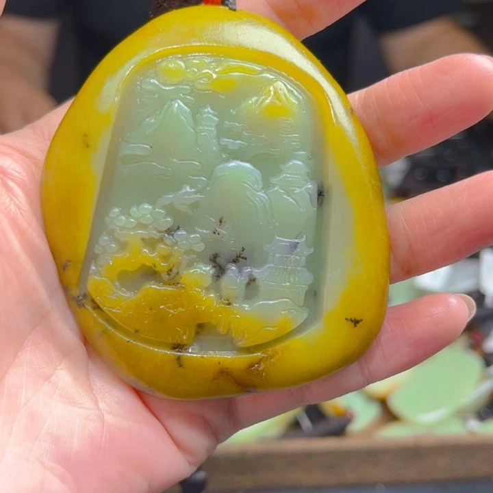 【闪购商品】和田玉未镶嵌颈饰