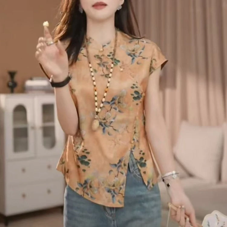 【618大促】2025夏季新款衬衣气质短袖衬衫