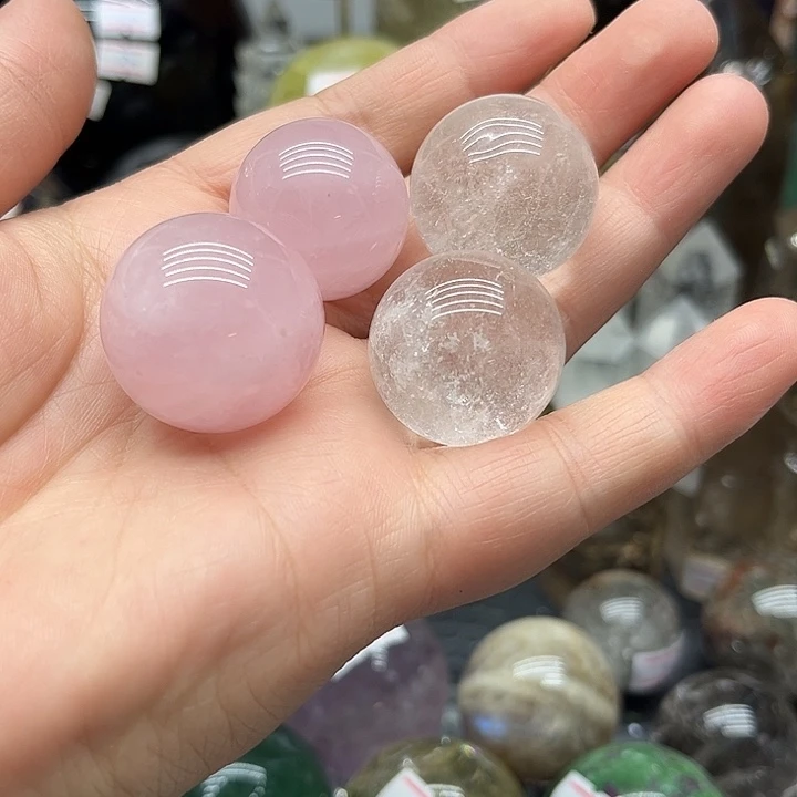 水晶珠宝半成品未镶嵌100克水晶球