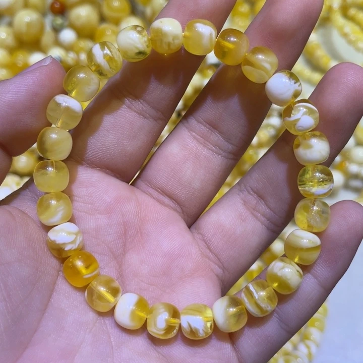 蜜蜡未镶嵌珠宝奇石8m