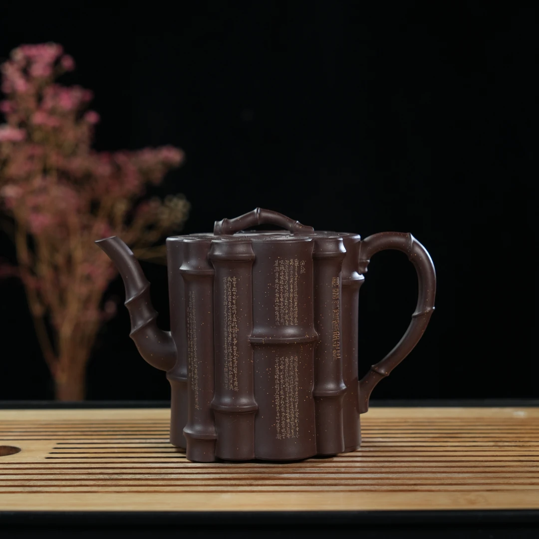 FXL-013   范晓丽  宜兴手工紫砂  十三竹