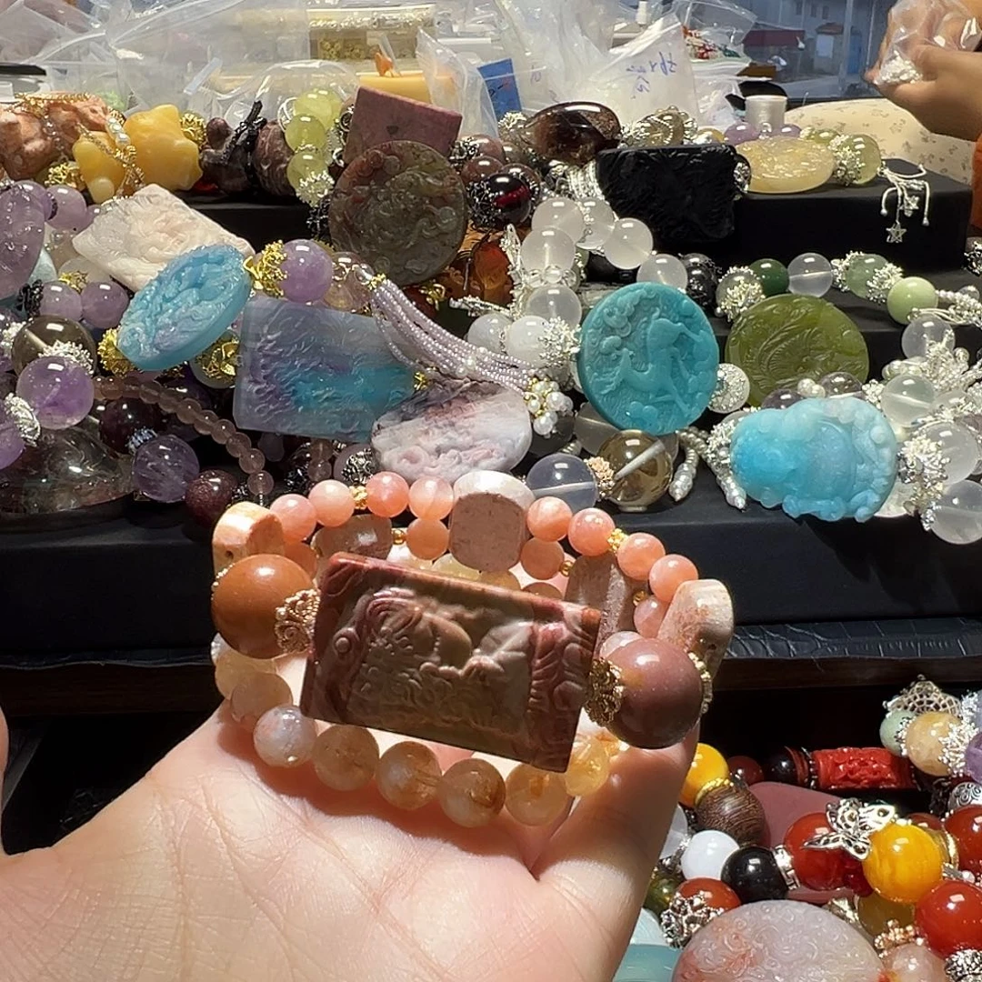 水晶未镶嵌手链水晶手链