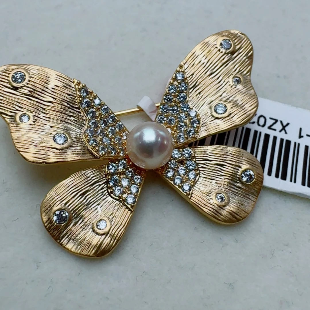 海水珍珠未镶嵌胸饰@@xz026