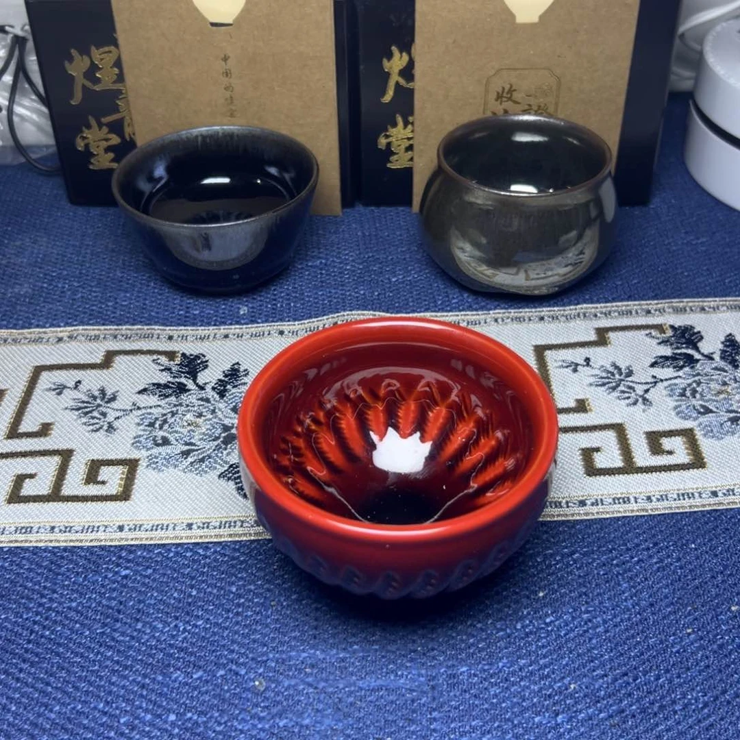 建阳建盏喝茶主人杯