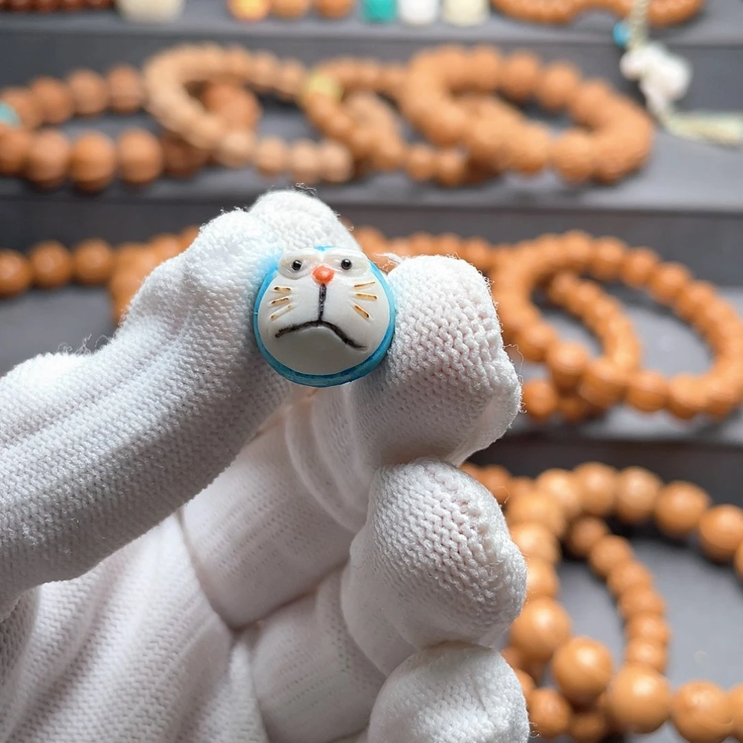 猴头核桃吊坠十**粑哆啦提溜