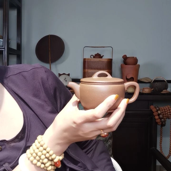 【闪购商品】紫砂茶壶小*头青段汉瓦壶