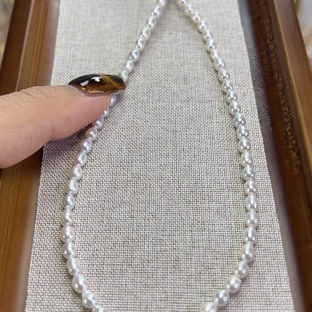 手绳淡水珍珠钛钢