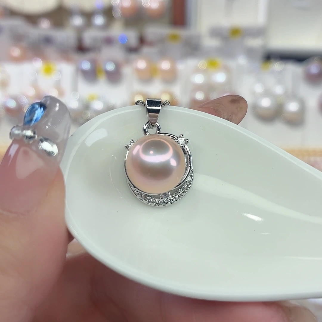 淡水珍珠颈饰合金